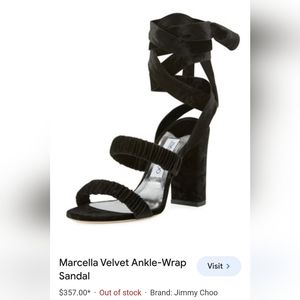Jimmy Choo Ankle Wrap Sandal